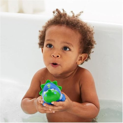 Skip Hop Baby Bath Toy, Zoo Light Up Squeeze Toy, Dino - 1 EA