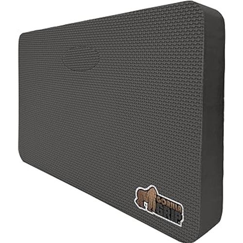 Gorilla Grip Extra Thick Kneeling Pad, Supportive Soft Foam Cushioning for Knee, Water Resistant Construction for Gardening, Bathing Baby, Workout Supplies, Lightweight, Garden Work Gifts