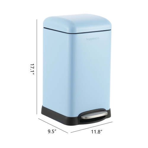 Step-Open Trash Can - Color: Carrot Cake