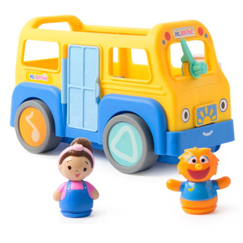Ms. Rachel My First Learning Electronic School Bus with 2 Figures, Music & Sounds For Kids Ages 1+