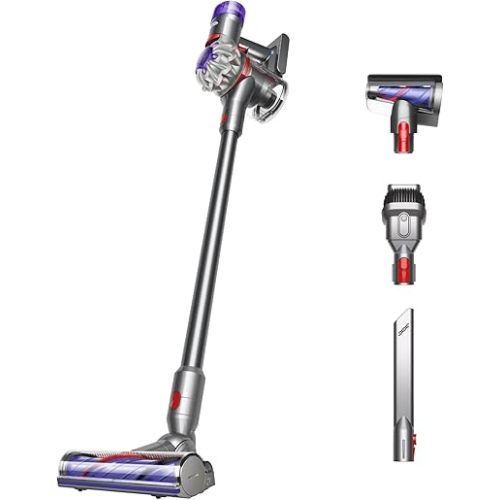 Dyson V8 Plus Cordless Vacuum, Silver/Nickel