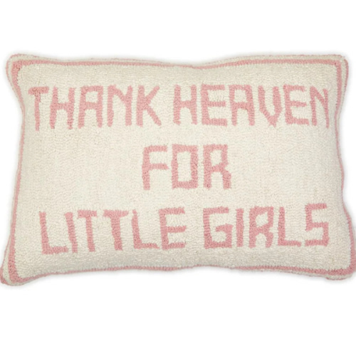 Two's Company Thank Heaven Punch Embroidery Decorative Throw Pillow – Smyth Jewelers