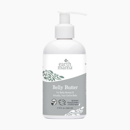 Earth Mama Belly Butter - Unscented, 8 fl oz
