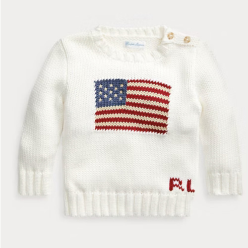 Baby Boy The Iconic Flag Sweater | Ralph Lauren