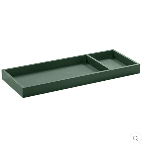 Universal Wide Removable Changing Tray - Forest Green