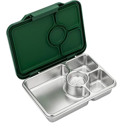 Yumbox Prêt Stainless Steel Bento Lunch Box Dublin Green
