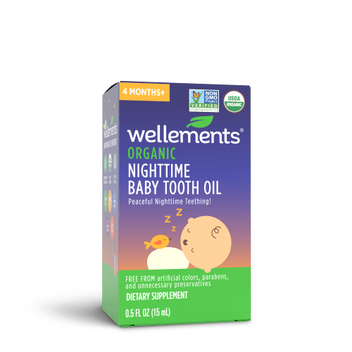 Wellements Organic Nighttime Baby Tooth Oil