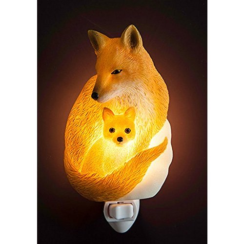 Ibis & Orchid Fox & Kit Night Light #50211