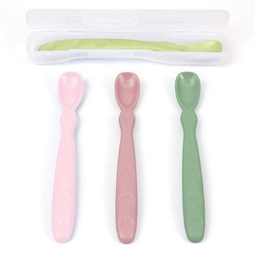 Re-Play 3-Pack Infant Spoons with Travel Case