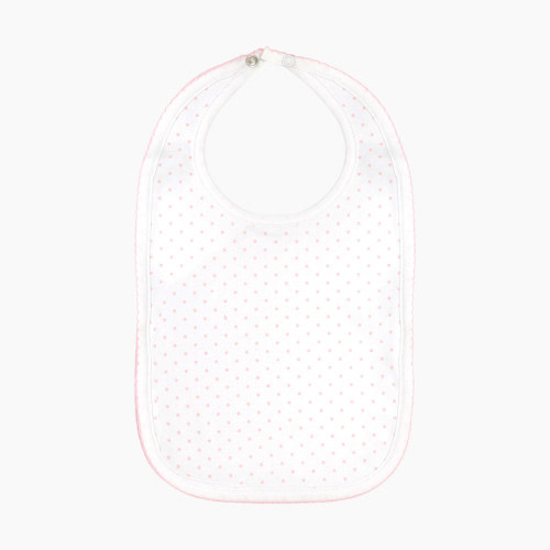 Sammy + Nat Printed Bib - Pink Dot, O/S