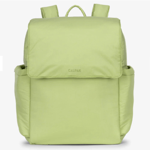 Diaper Backpack with Laptop Sleeve - LIME