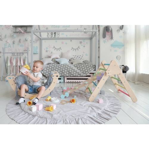 Foldable 3in1 Climbing Triangle Toddlers Rock With Two-sided - Etsy