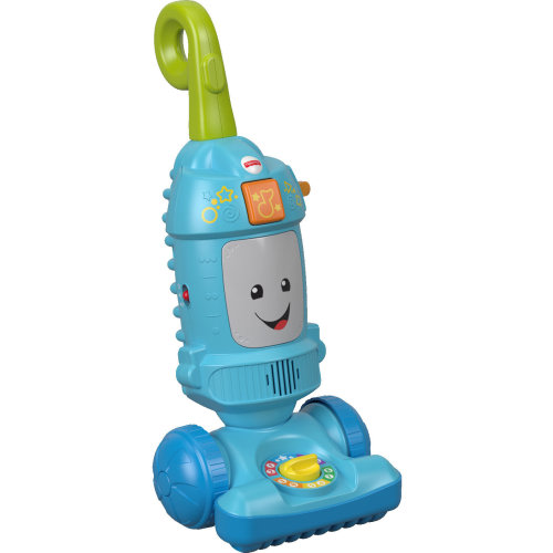 Fisher-Price Laugh & Learn Light-Up Learning Vacuum Electronic Toddler Plastic Push Toy