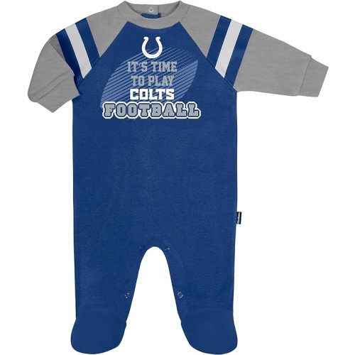 Gerber NFL Unisex Baby Nfl Team Footed Sleep and Play