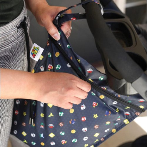 Cool Mario Waterproof Wet Bag For Home or On-the-go | Bumkins