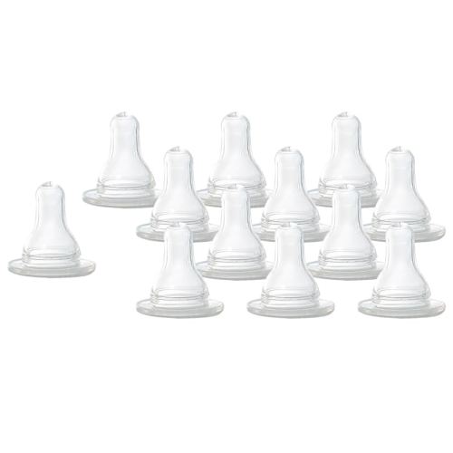 Evenflo Classic Bottle Nipples, 12 Count, Slow Flow