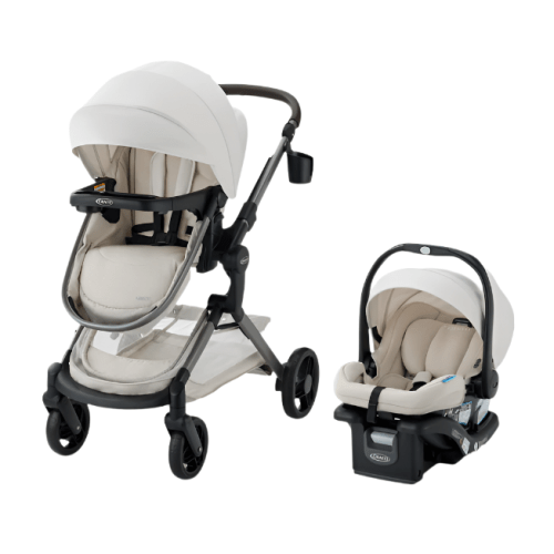 Graco Modes Nest Travel System, 2025, Soft Almond