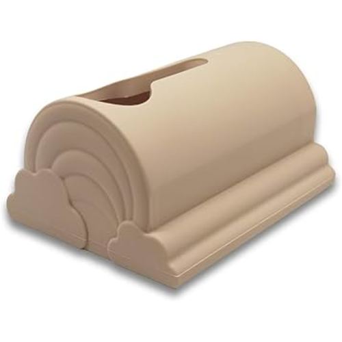 Baby Bath Spout Cover, 2024 New Baby Bathtub Faucet Cover, Baby Safety Protection Silicone Kits, Universal Fit, Compatible with Most Standard Faucets (Khaki)