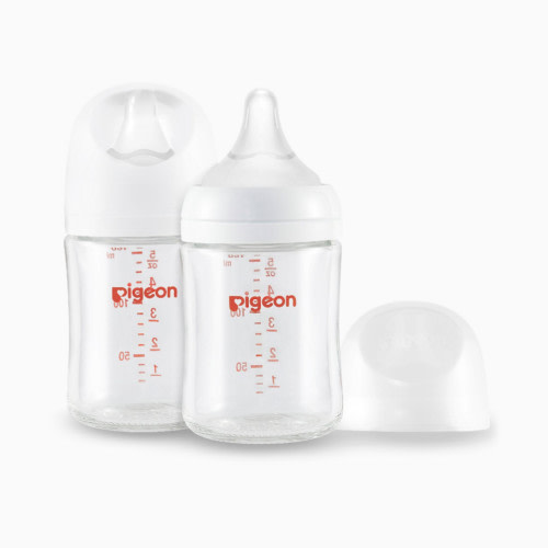 Pigeon Glass Anti-Colic Nursing Bottle Wide Neck - 5 Oz, 2