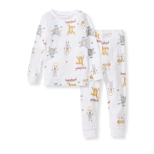 Jungle Gym Organic Two-Piece Pajamas – Burt's Bees Baby
