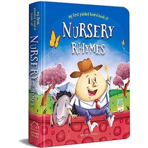 Nursery Rhymes Board Book: Illustrated Classic Nursery Rhymes (My First Book series)