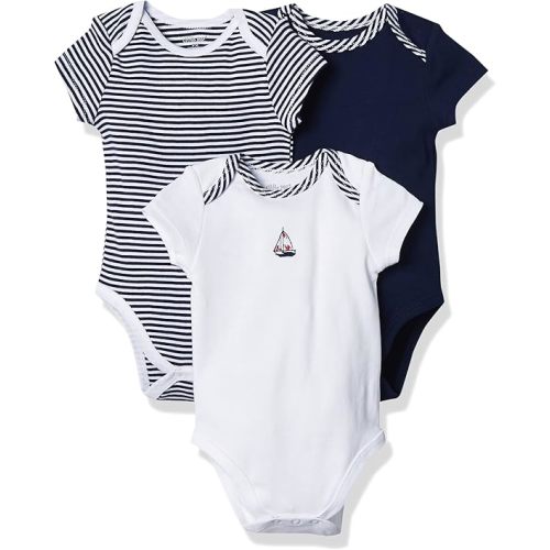 3-pack 100% Cotton Bodysuits