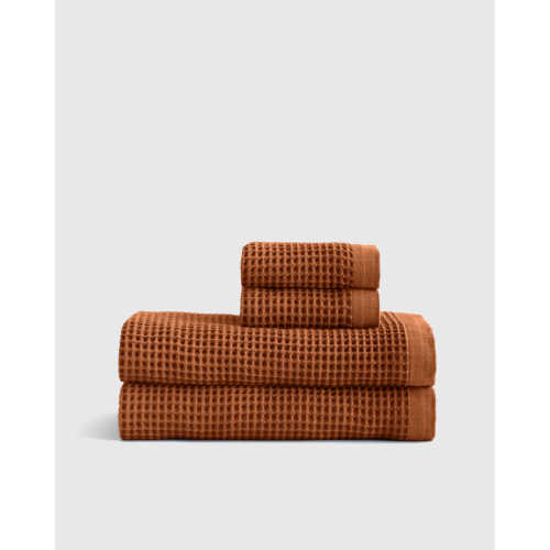 Organic Turkish Waffle Bath Sheet Bundle