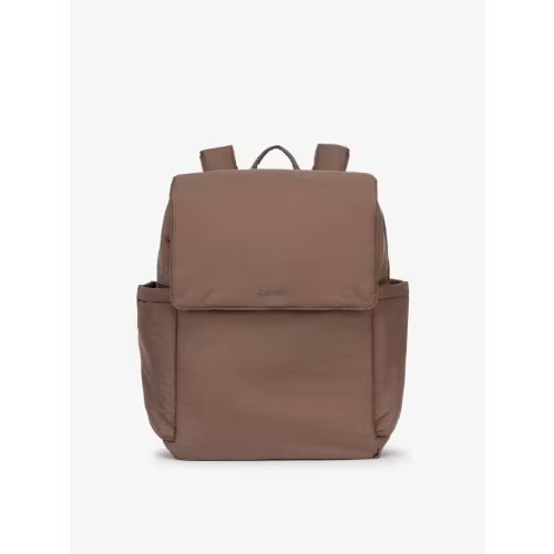 Diaper Backpack with Laptop Sleeve - HAZELNUT