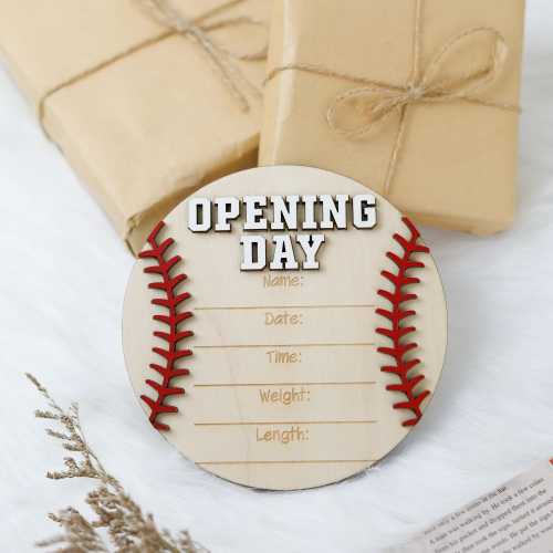 Baseball Baby Birth Stats Sign, Custom Opening Day Baby Name Sign, Sport Themed Nursery Decor, Newborn Gifts, Baseball Newborn Sign Boy Sign