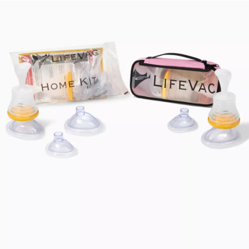LifeVac Home and Travel Kit Bundle - Toddler and Adult Choking First Aid Device