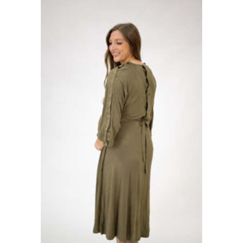 Amelia Labor Gown in Sage – Lila