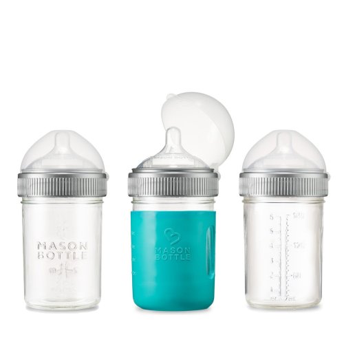 Original Mason Bottle - 3 pack | Glass Baby Bottles | Mason Bottle