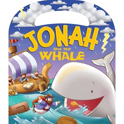 Jonah and the Whale Board Book with Handle Board book