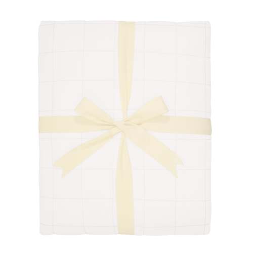 Adult Quilted Blanket in Cloud | Bamboo Blanket | Kyte Baby