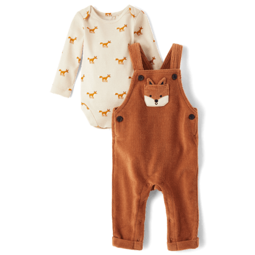 Baby Boys Fox 2-Piece Playwear Set - Multi clr