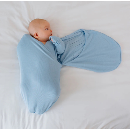 Mama Coco Cocoon Swaddle, Medium, Dotted Blues