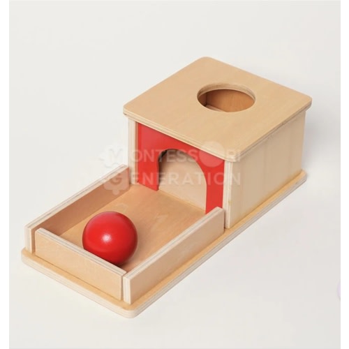 Montessori Object Permanence Box - It's Physics Class for Babies!