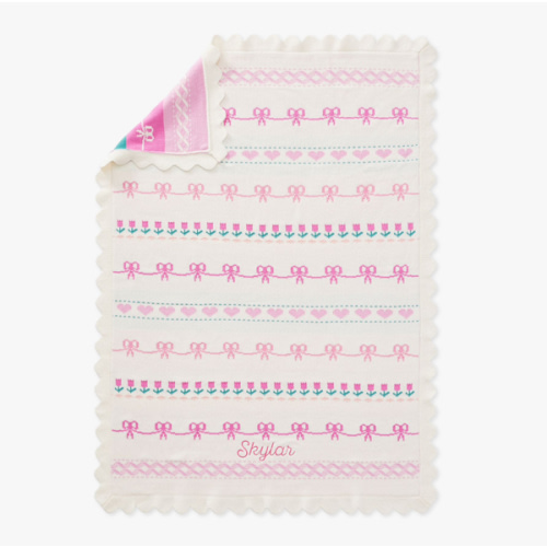 LoveShackFancy Fair Isle Baby Blanket