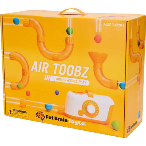 Fat Brain Toys Air Toobz - Air-Powered STEM Building Toy - Kids & Teens