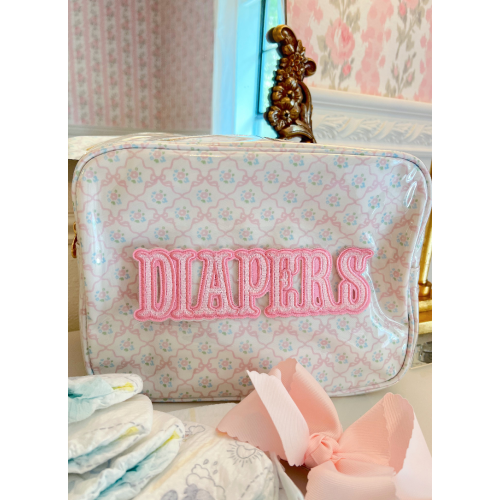 Coat Bag | Diapers - Pink | Hello Baby Apparel