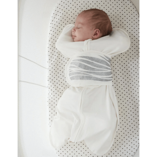 Breathing Reassurance Newborn Baby Swaddle Arms up 0-3 months