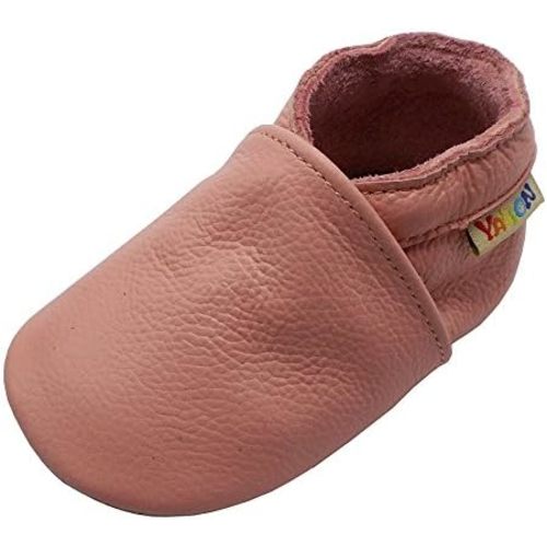 YALION Baby Soft Leather Shoes Suede Sole Infant Toddler First Walking Sports Crib Moccasins