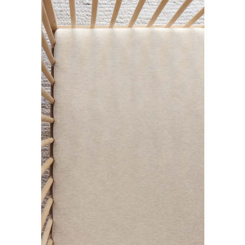 Flax Crib Sheet