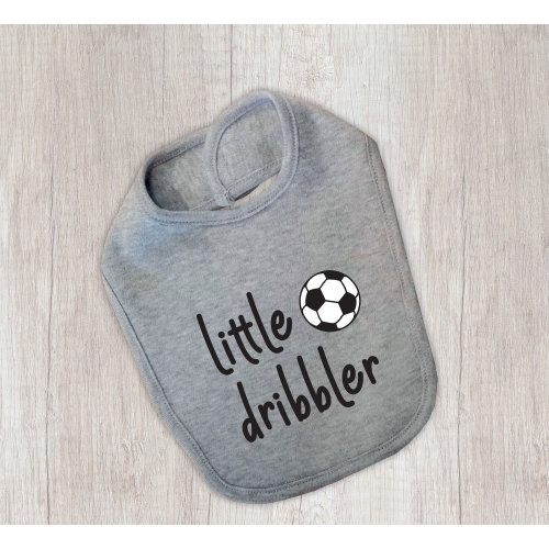 Soccer Baby Bib, Newborn Bib, Infant Baby Gift, Gift for Soccer Dad, Baby Shower Gift, Personalized Hat, Infant Soccer Booties
