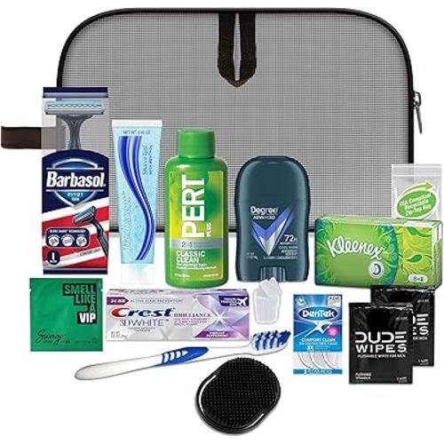 Convenience Kits International Men's Premium, Black, 15-Piece