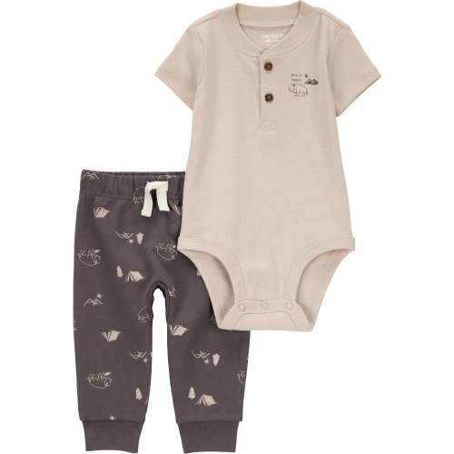 Carter's Child of Mine Baby Boy Outfit Set, 2-Piece, Sizes 0/3-24 Months