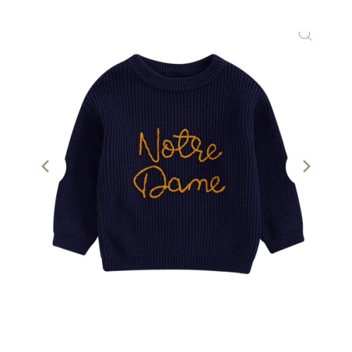 Notre Dame Knit Sweater