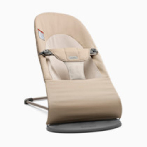 BabyBjörn Bouncer, Balance Soft, Tri-Fabric - Cotton/Khaki/Beige