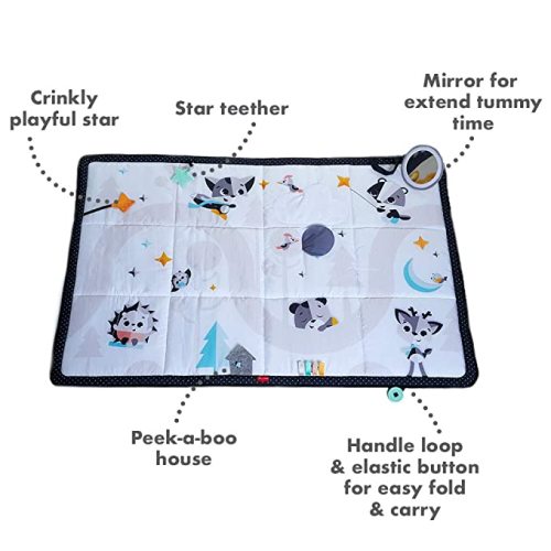 Tiny Love Magical Tales Super Mat, Black & White