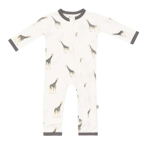 Zippered Romper in Giraffe